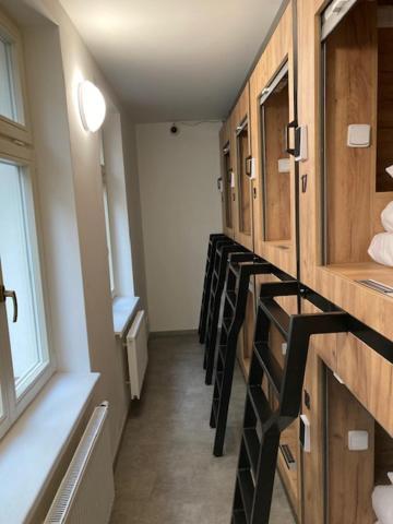 Capsule Hostel Andel Centre Spirit Πράγα Εξωτερικό φωτογραφία
